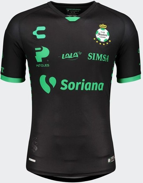 Camisa oficial Charly Santos Laguna 2020 2021 II Jogador